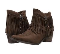 ROPER Women's Fringy Western Boot, Brown, 6 UK