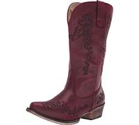 ROPER Women's Judith Western Boot, Red, 8.5 UK