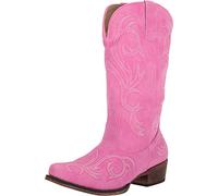 ROPER Women's Riley Western Boot, Pink, 5.5 UK