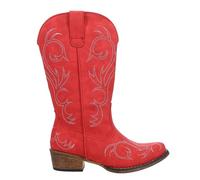ROPER Women's Riley Western Boot, Red, 3 UK