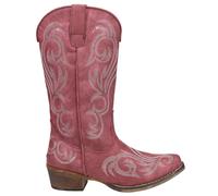 ROPER Women's Riley Western Boot, Red, 4 UK