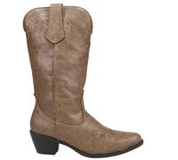 ROPER Women's Scrolls and Vines Western Boot, Tan, 9.5 B (M)