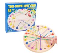 Rope's Unlocking Battle Game, Game With Rope - Interactive Puzzle Challenge Untying Rope - Toy For Suning, Education Suning Toy For Adults, Children