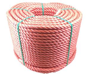 RopeServices UK 10mm Red Polypropylene Rope x 100 Metres, Cheap Nylon Twisted Poly Ropes