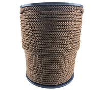 RopeServices UK 12mm Brown Polypropylene Braided Poly Rope Cord x 30 Metre Strong String