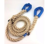 RopeServices UK 24mm 4x4 Polysteel 9 Tonne Recovery/Tow Rope - 4.5 Metres - Cars, Vehicles, Towing