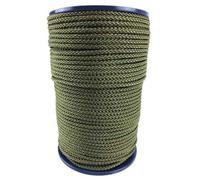 Ropeservices Uk 3mm Orange Braided Polypropylene Rope 200 Metre Reel