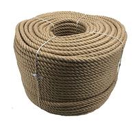 RopeServices UK - 40mm Natural Jute Decking Rope x 25m Decorative Garden Rope, Balustrade