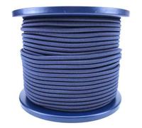 Ropeservices Uk 5mm Navy Blue Elastic Bungee Shock Cord 50 Metre Reel