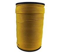Ropeservices Uk 6mm Yellow With Red Fleck Braided Polypropylene Rope 1