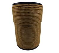 Ropeservices Uk 8mm Emerald Green Braided Polypropylene Rope 250 Metre