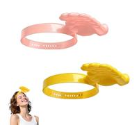 Ropizfu 3D-Printed Palmsized Sun Hat, Funny Hats for Men, Lightweight and Adjustable, This Funny Hats is Perfect for Outdoor Activities Such as the Beach and Hiking Yellow