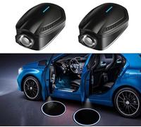 RoPox 2PCS Custom Car Door Light Projector, Customized Car Door Projector Lights, Wireless Car Door Sill Welcome Lights, Car Door Light for All Car Models, Add your own photos and text, USB charging
