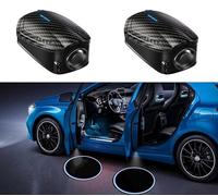 RoPox 2PCS Custom Car Door Light Projector, Customized Car Door Projector Lights, Wireless Car Door Sill Welcome Lights, Car Door Light for All Car Models, Add your own photos and text, USB charging
