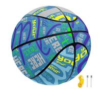 RoPox Custom All Printed Basketball, Personalized Ball with Name or Photo, PU Leather Steeetball for Indoor/Outdoor Games, for Son, Daughter, Boy or Girl