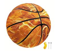 RoPox Custom All Printed Basketball, Personalized Ball with Name or Photo, PU Leather Steeetball for Indoor/Outdoor Games, for Son, Daughter, Boy or Girl