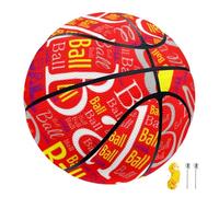 RoPox Custom All Printed Basketball, Personalized Ball with Name or Photo, PU Leather Steeetball for Indoor/Outdoor Games, for Son, Daughter, Boy or Girl