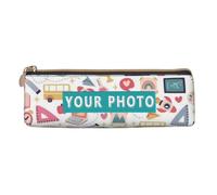 RoPox Personalised Pencil Case, Pencil Case Large Capacity Pencil Pouch Handheld Pen Bag Cosmetic Portable Gift for Office School Teen Girl Boy Men Women Adult
