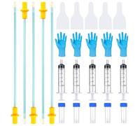 ROPUKEY 5 Set AI Artificial Insemination Dog Breeding Kit, Dog Breeding Kit, Insemination Breeder kit for Dog, Dog Breeding Supplies for Small Breeds (7.87 inch)