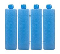 Roqalmia 4pcs Cooler Ice Packs, 200ml Air Conditioner Fan Ice Crystal Box, IcePacks For Cool Box, Reusable IceCrystal Boxes, Home Freezer Blocks For Coolers Kids Lunch Boxes Bags Picnic Camping