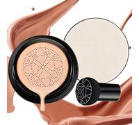 Roqalmia CC Cream Foundation,Full Coverage Make up with Applicator - Hydrating CC Cream Face Foundation Concealer | for Mature Dry Sensitive Oily Daily Dating Home Travel Wedding Party Birthday