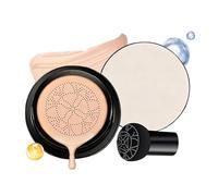 Roqalmia Cushion Makeup - Moisturizing Long-Lasting Cosmetics,Air Cushion Concealer Skin Corrector - for Dry Sensitive Oily Daily Travel Home Wedding Birthday Women Girls