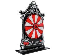 Roqalmia Prize Wheel Halloween | Fortune Acrylic Prize Spinner Game - Eye-Catching Decoration Tabletop Supplies Fun Activity for Thanksgiving Classroom Carnival Family Gatherings Parties