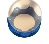 Roqalmia Rotating Bowling Ball Cup Holder | Rotating Multi Angle Grip Non Slip Universal,Spare Balls Holder Spinner | for Optimal Performance Cleaning Polishing Sport Maintenance Grinding