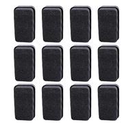 Roqalmia Shoe Polish Sponge Gives Instant Gloss, 12pcs Black Instant Shoe Shine Sponge, Shoe Sponge, Shoe Polisher Sponge For Leather Shoes Boots Bags