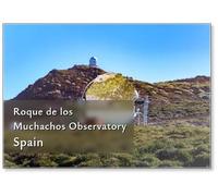Roque De Los Muchachos Observatory, Island La Palma, Canary Islands, Spain, Europe., Fridge Magnet