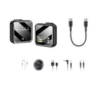 Rordigo 1 Drag 1 Type-C Connector Microphone M32S LCD Screen Wireless Lavalier Noise Canceling Reverb Bluetooth Microphone