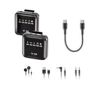 Rordigo 1 to 1 Type-C Connector M33 Wireless Lavalier Microphone Bee Recording Live Microphone Noise Canceling Microphone