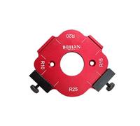 Rordigo 10-25R Wood Panel Radius R Plate Trimming Machine Engraving Machine Aluminum Alloy Round Corner Jig Template Easy Install