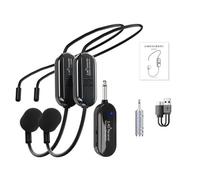 Rordigo 2.4G Wireless Microphone Little Bee Teacher Amplifier Audio Microphone Condenser Headset - Easy Installation