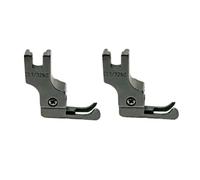 Rordigo 2 Pieces Narrow Guide Sewing Machine Industrial Quilting Machine Feet Zipper Universal Sewing Feet Easy to Use CL1/32NS (0.1)