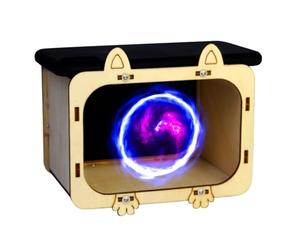 Rordigo 3D Holographic Theater TV Projector Scientific Experiment Primary School Students Handmade Materials Invention