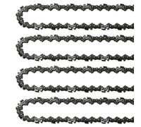 Rordigo 4Pcs 18Inch Chainsaw Chain Kit 62 Drive Links 0.05In Gauge, 3/8In Pitch, 18In Replacement Chain Kit Low- Chainsaw Chain
