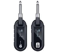 Rordigo Electric Guitar Electric Blowpipe UHF Wireless Transmitter Receiver Drum Set Piano for Electric Guitar Bass
