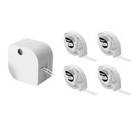 Rordigo P12 Label Printing Machine Bluetooth Label Printer Plastic with 4 Pack White Label Tape