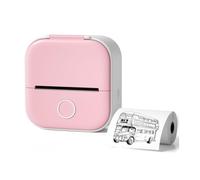 Rordigo Portable Mini Thermal Label Printer Home Photo Printer Student Wrong Question Printer Mini Label Printer Price Tag Easy Install,D
