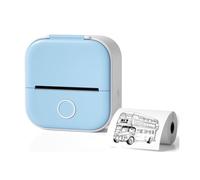 Rordigo Portable Mini Thermal Label Printer Home Photo Printer Student Wrong Question Printer Mini Label Printer Price Tag Easy Install Easy to Use,B