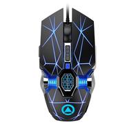 Rordigo Professional Wired Gaming Mouse 6 Button 3200DPI LED Optical Game Mice for PC Laptop -A