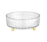 Rordigo Rotating Perfume Organizer Stand, 360° Transparent Makeup Skin Care Organizer Cosmetic Organizer Tray Storage LB 1 Piece