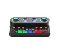 Rordigo S20 Professional Audio Sound Card with Customize Sound Module Music Card External Audio Interface for Live Sound Card Easy Install Easy to Use,D
