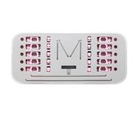 Rordigo Stabilizer V2 PCB Screw in Stabilizer for 1.2mm PCB for Custom Mechanical Keyboard Kit 2U 6.25U 7U 2X 6.25X 7X(C) Easy Install Easy to Use