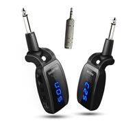 Rordigo Wireless Guitar Transmitter and Receiver Audio Transmitter Replacement for Electric Guitar
