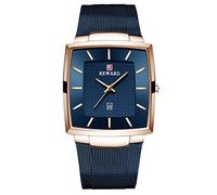 RORIOS Classic Men's Watch Quartz Analogue Watch with Stainless Steel Mesh Strap Ultra Thin Minimalist Dial Watch for Men Fashion Wristwatch, Turquoise, Analysis of Product Details suggests That The