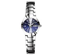 RORIOS Couple Minimalist Watch Men's Women's Wrist Watch Business Stainless Steel Wristwatch Analog Quartz Watches 50M Waterproof Luminous Watch for Women Blue B