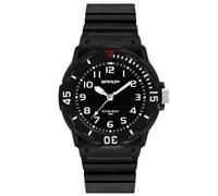 RORIOS Couple's Quartz Watches Men Women Wristwatch Luminous Analog Wrist Watch Minimalist Casual Watch Cute Resin Watch 50m Waterproof Watch for Girl Black A