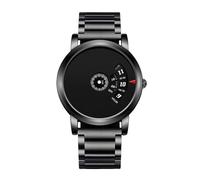 RORIOS Fashion Men’s Watches Creative Analogue Quartz Watch Simple No Pointer Watch 3ATM Waterproof Wrist Watch Teen Adult Watches for Boy